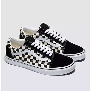 Vans Old Skool Black White Checkerboard Sneakers
